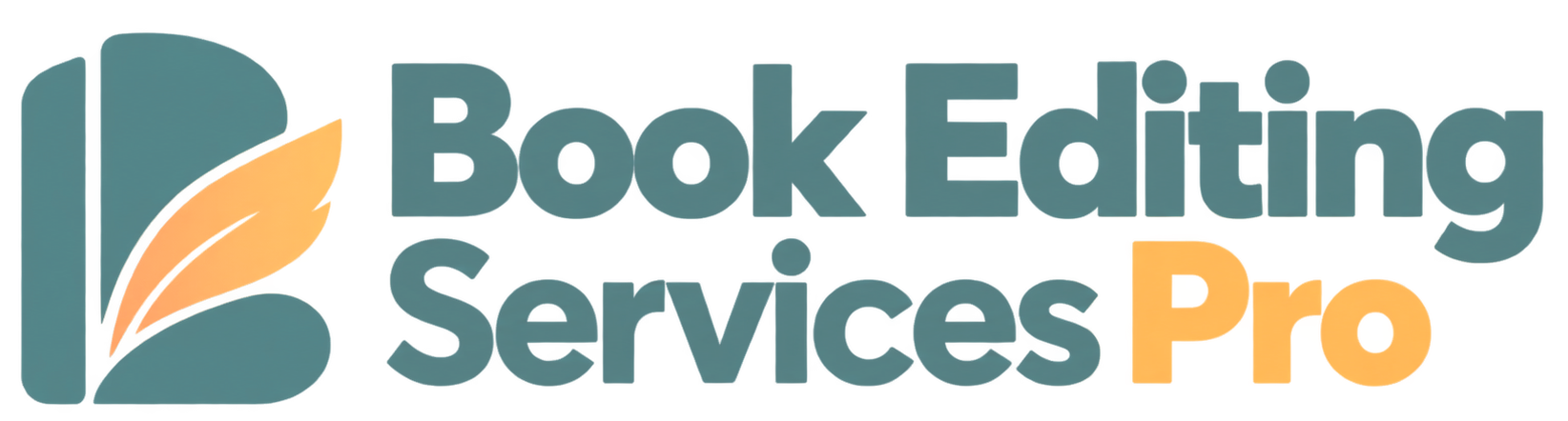 Book Editing Services Pro logo in white